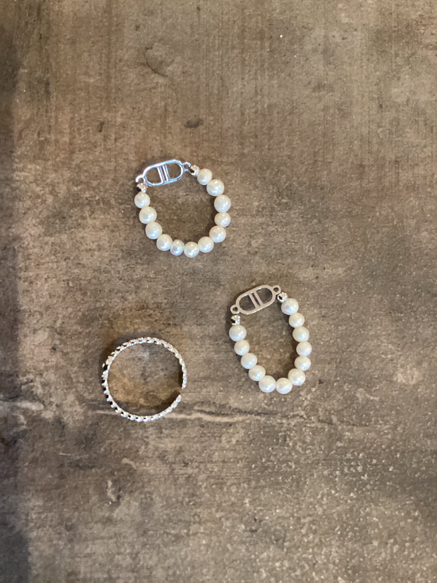 silberner Ring