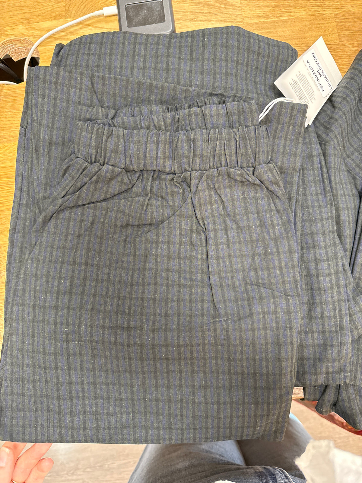 Hose Barrel Blau