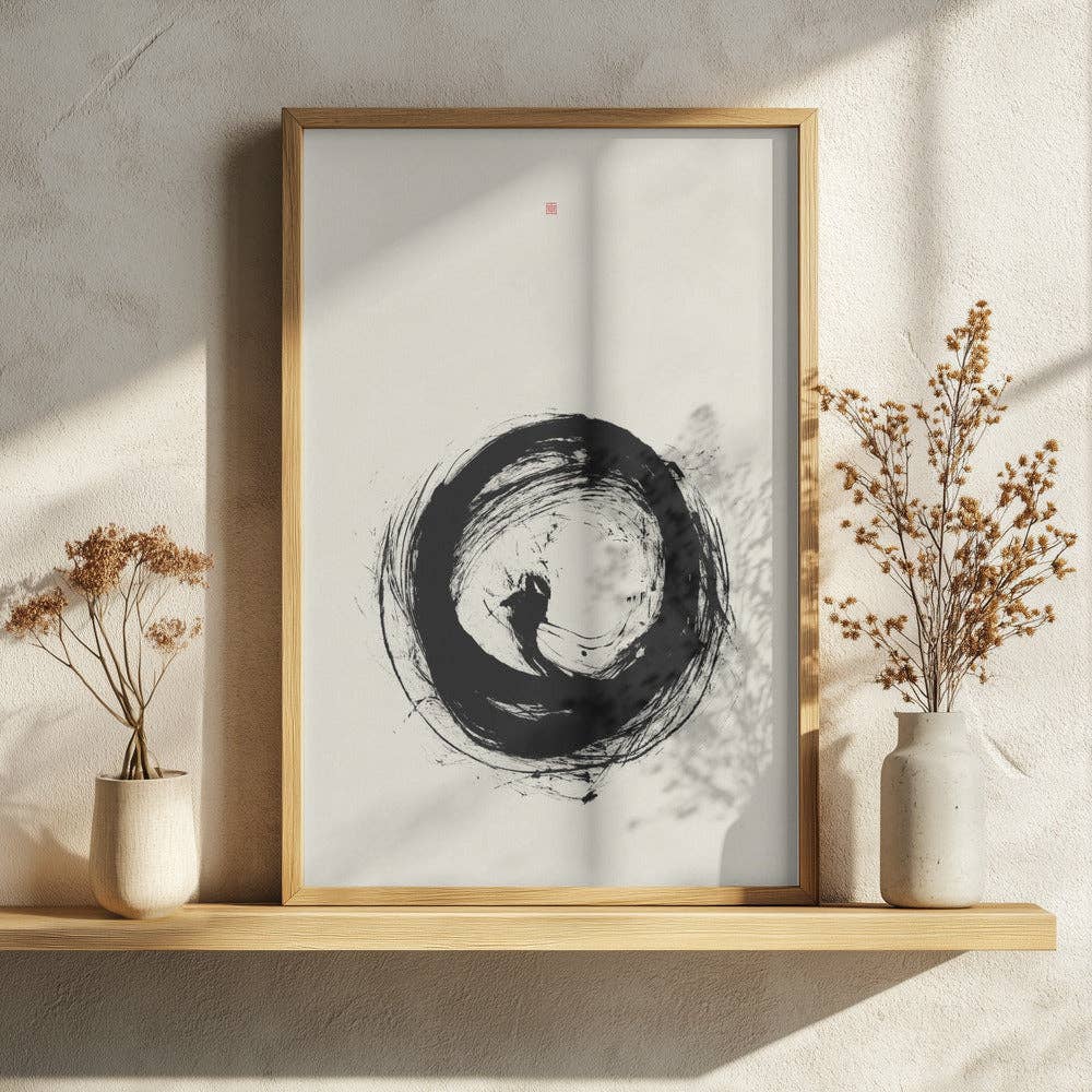 Kunstdruck: Schwarze Tusche (40 x 50cm)