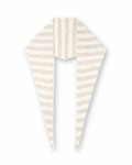 Dreiecksschal in beige / off white