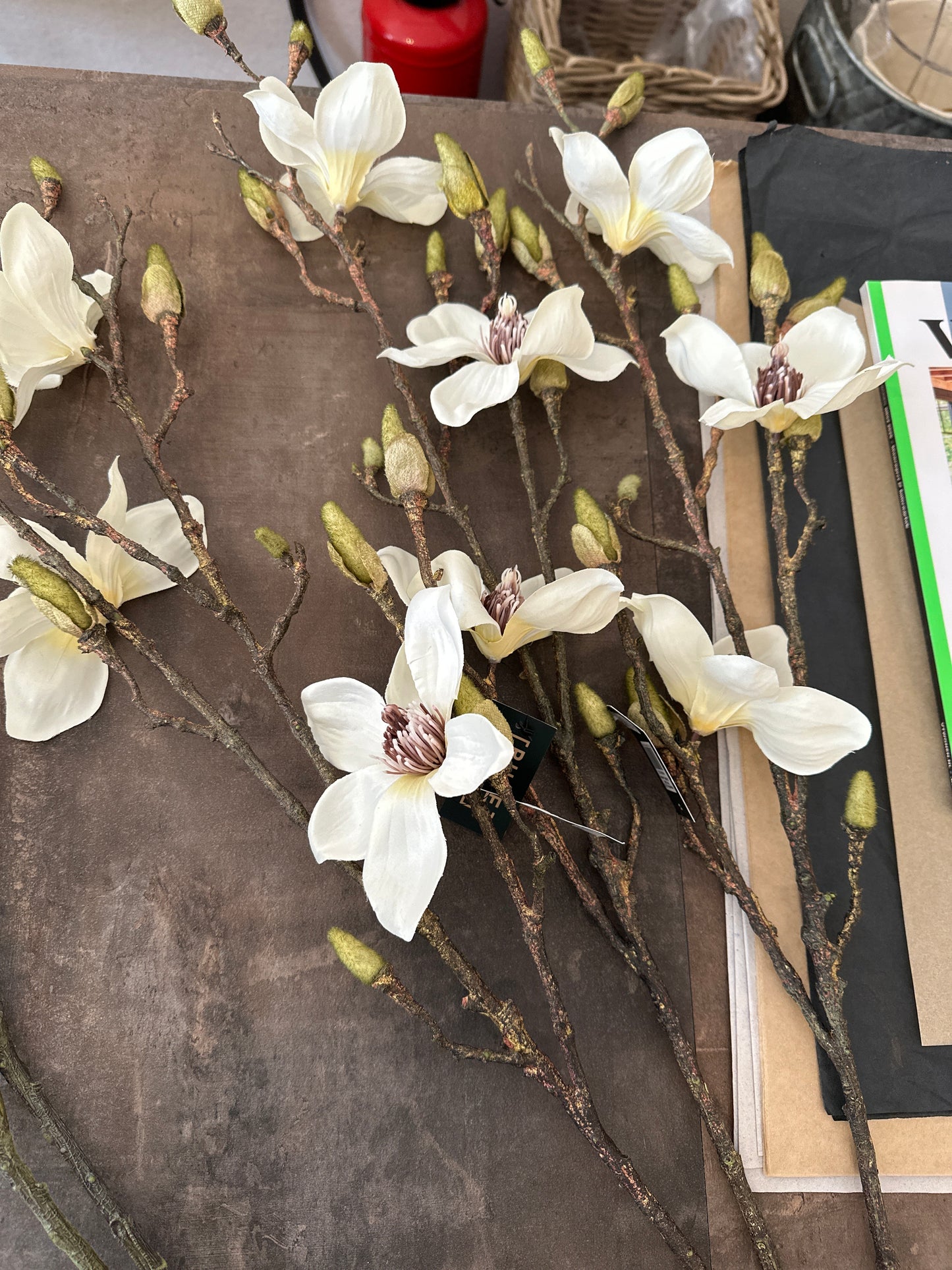 Magnolien Kunstblumen