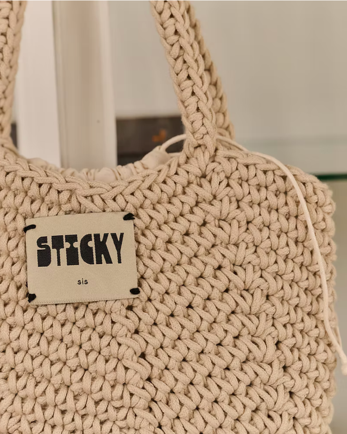Crochet Bag "Bone" von The Sticky Sis Club