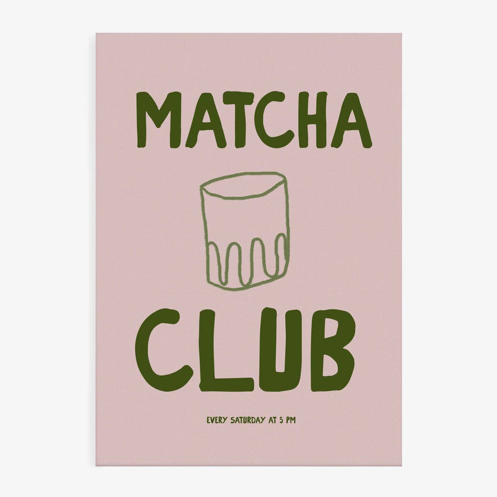 Kunstdruck: Matcha Club (40 x 50cm)
