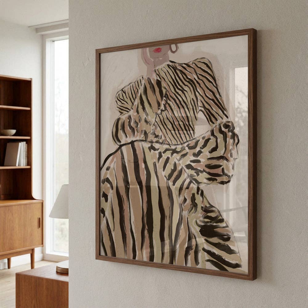 Kunstdruck: Modefigur (40x50cm)