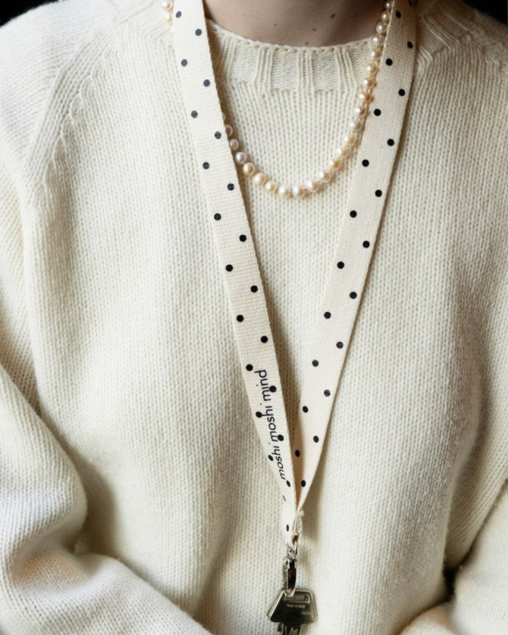 Schlüsselband Polka Dots