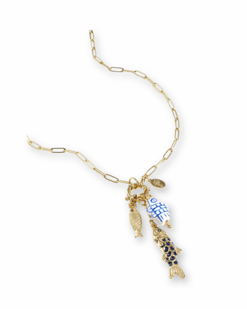 Kette Gold 3 Fische