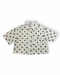 Jeanshemd Kurzarm Polka Dots