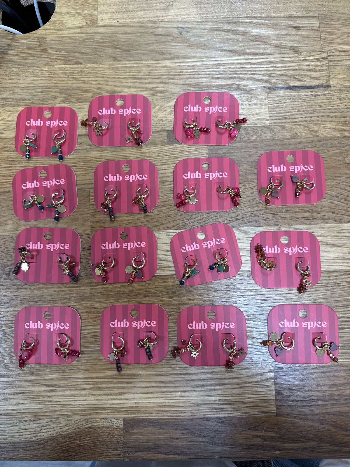 Ohrringe Club Spice Charms