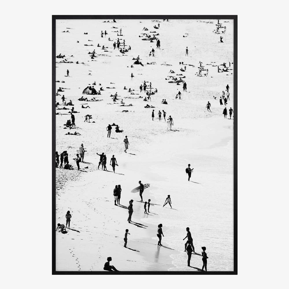 Kunstdruck: Strand-Silhouetten (50x70cm)