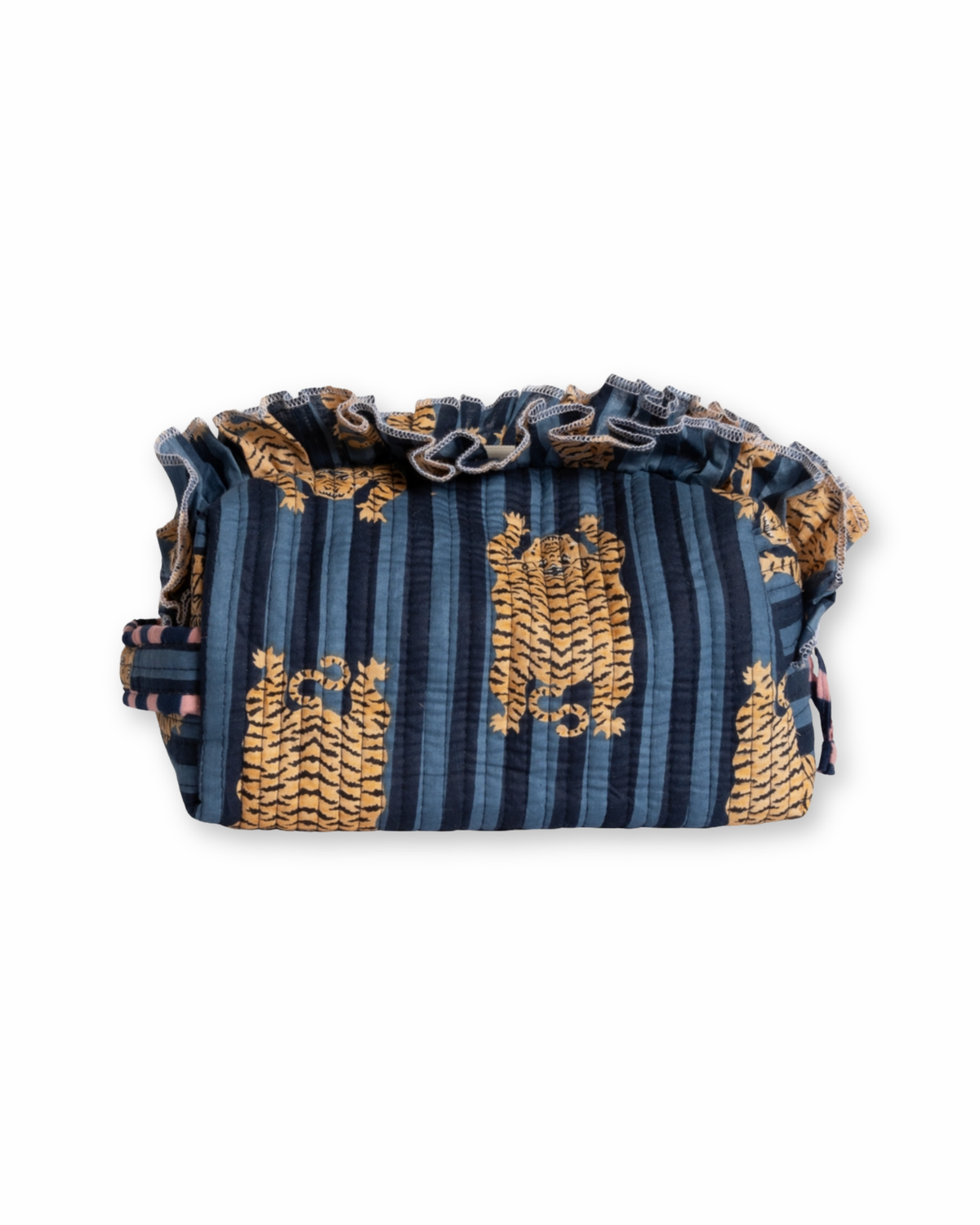 Kosmetikbeutel Tiger Stripes Blau