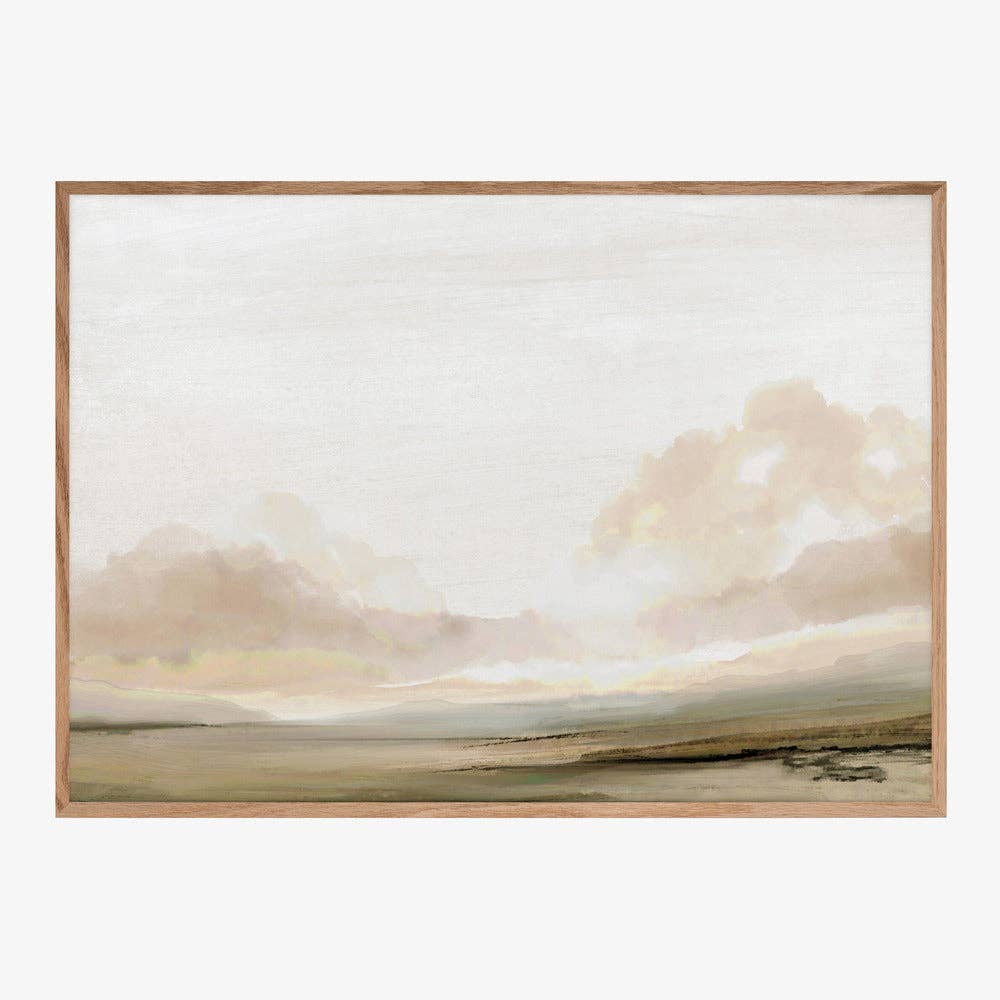 Kunstdruck: malerische Landschaft (50 x 70cm)