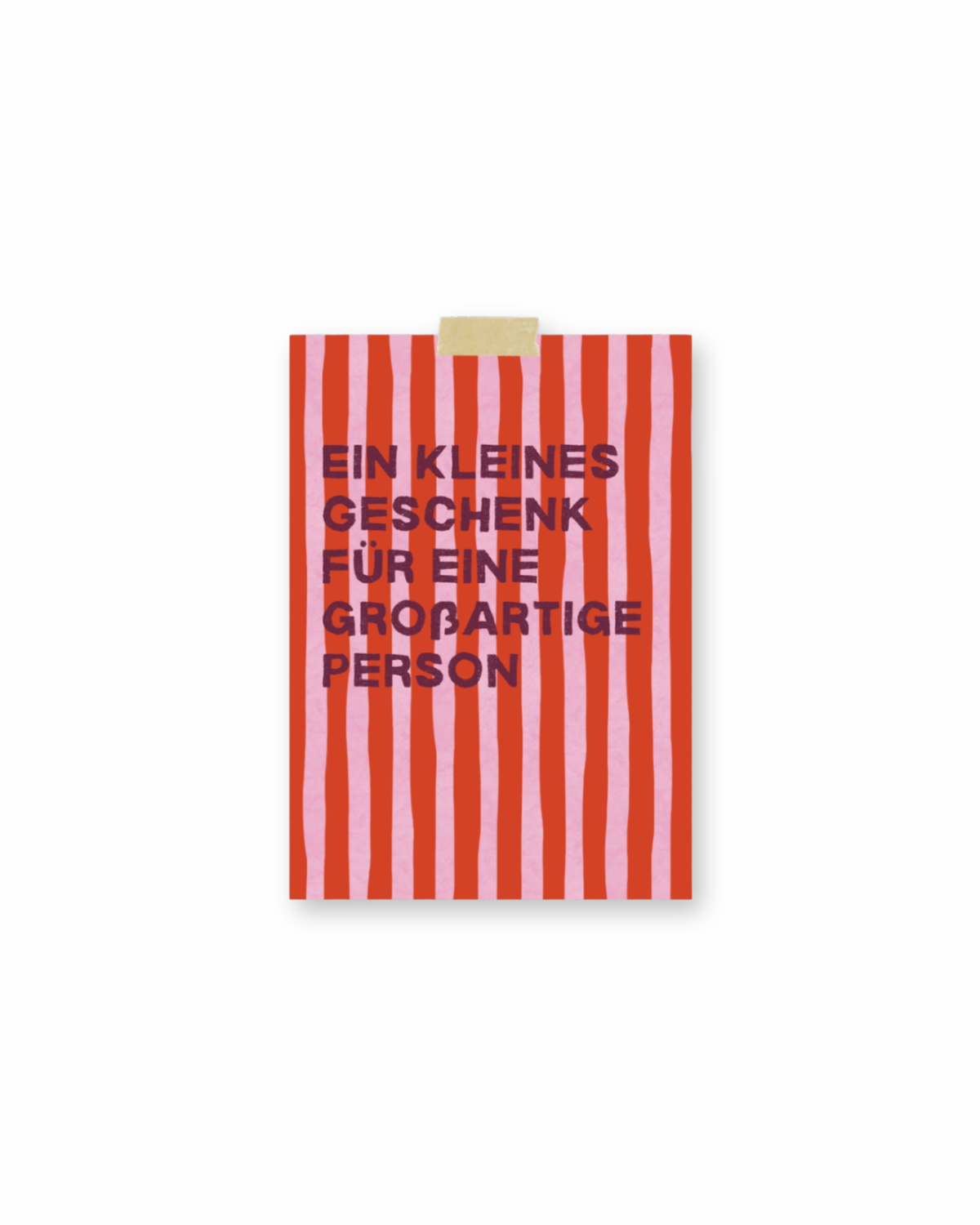 Postkarte "Eine Kleinigkeit"