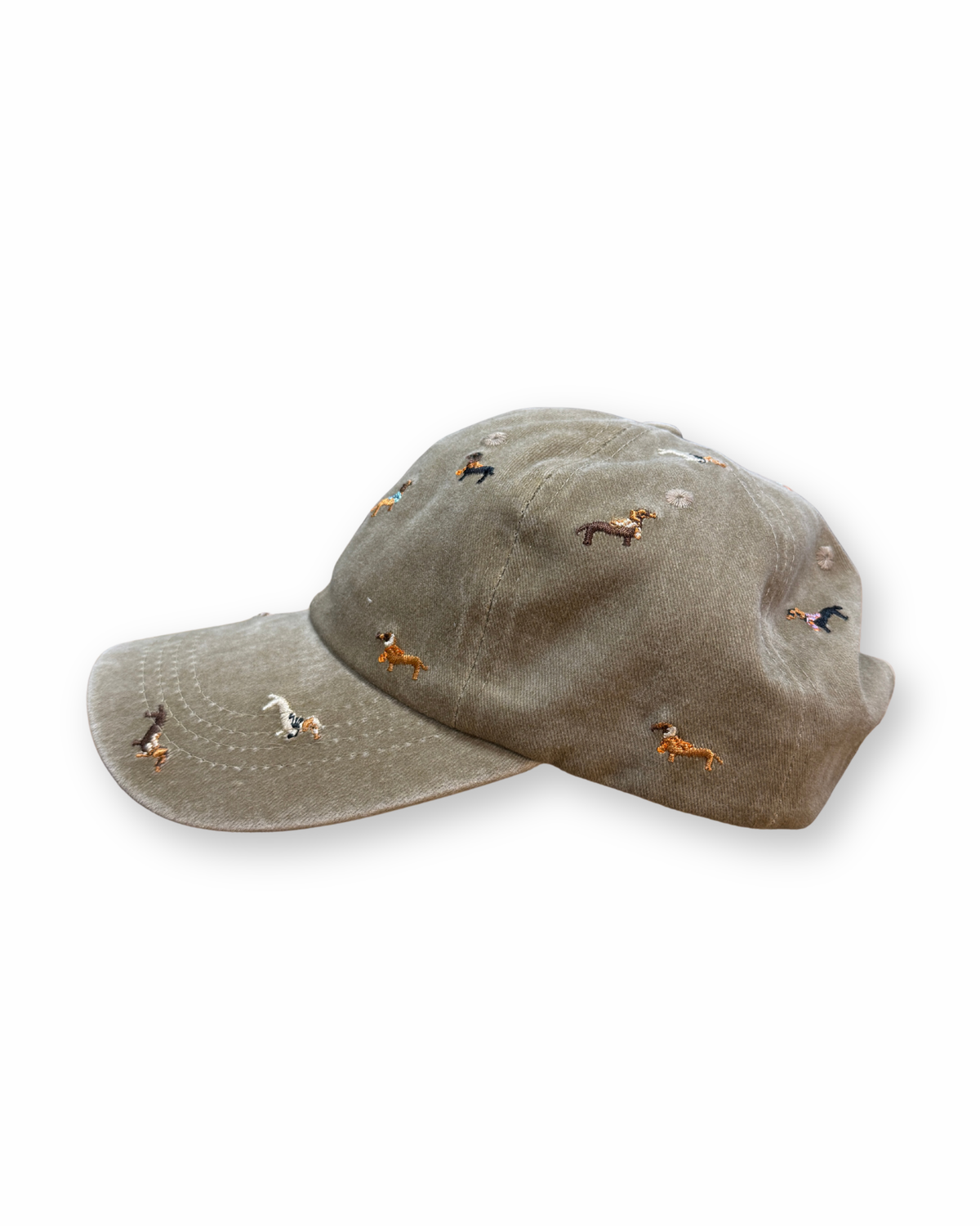 Cap Dackel Stickmotive