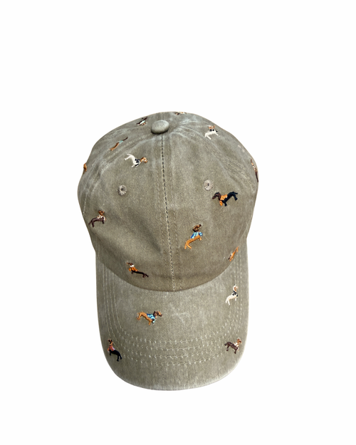Cap Dackel Stickmotive