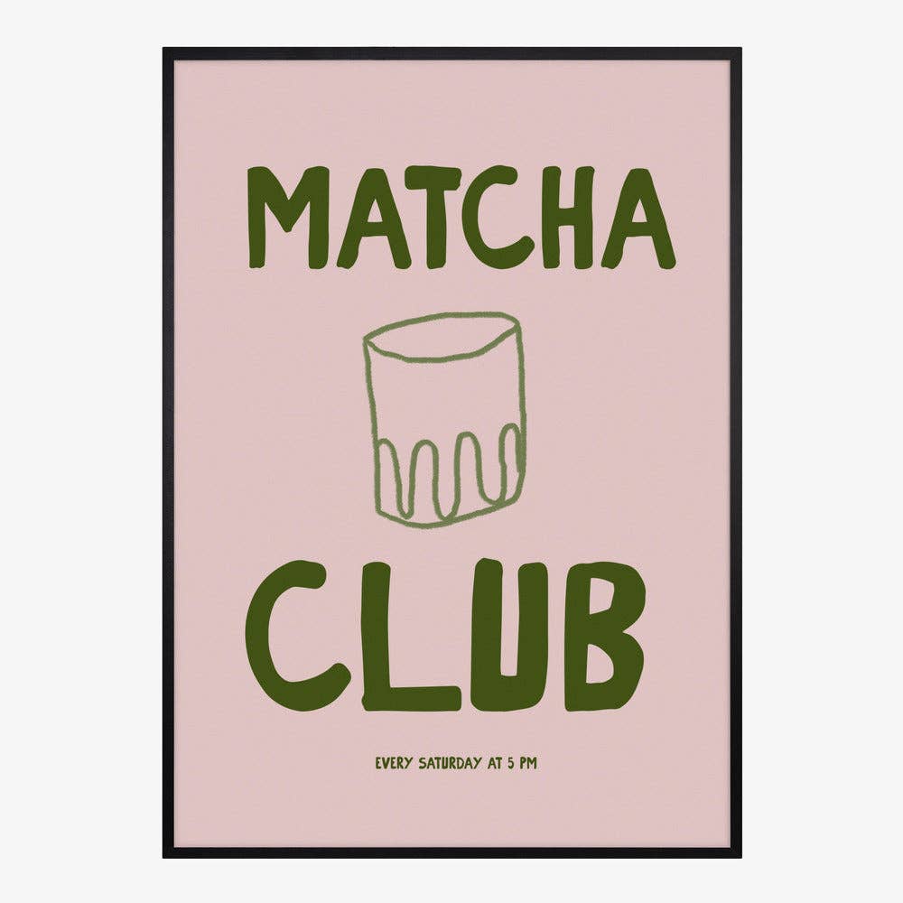 Kunstdruck: Matcha Club (40 x 50cm)