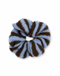 Scrunchie braun/blau