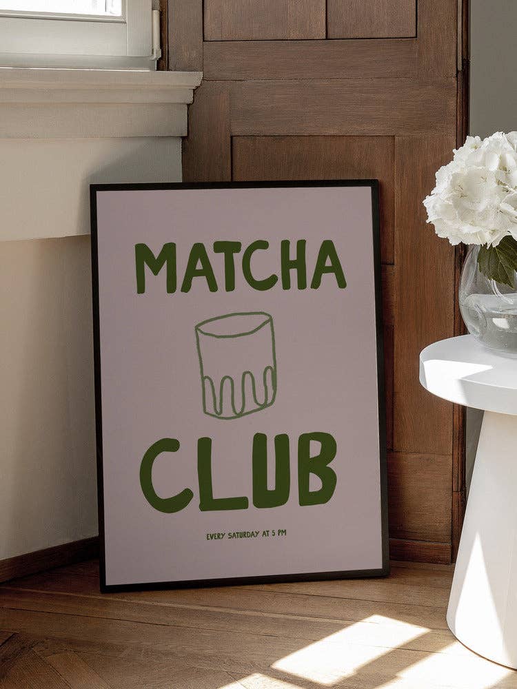 Kunstdruck: Matcha Club (40 x 50cm)
