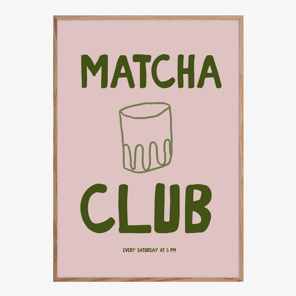Kunstdruck: Matcha Club (40 x 50cm)