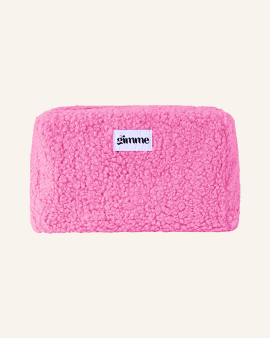 Kosmetikbeutel Teddy pink
