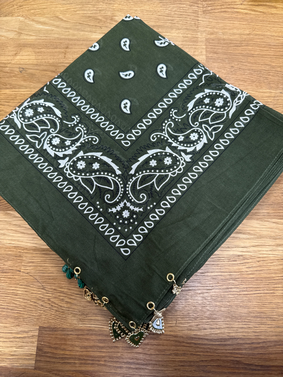 Charms Bandana grün