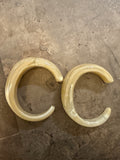 Bangle Armband Beige Offen