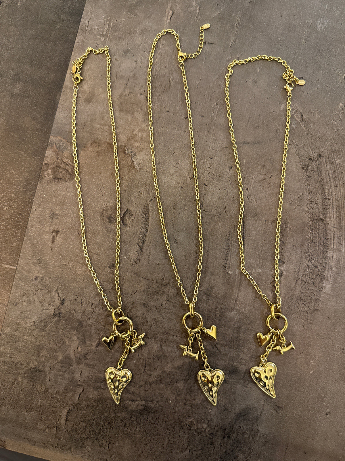 Kette Gold Dackel Herz