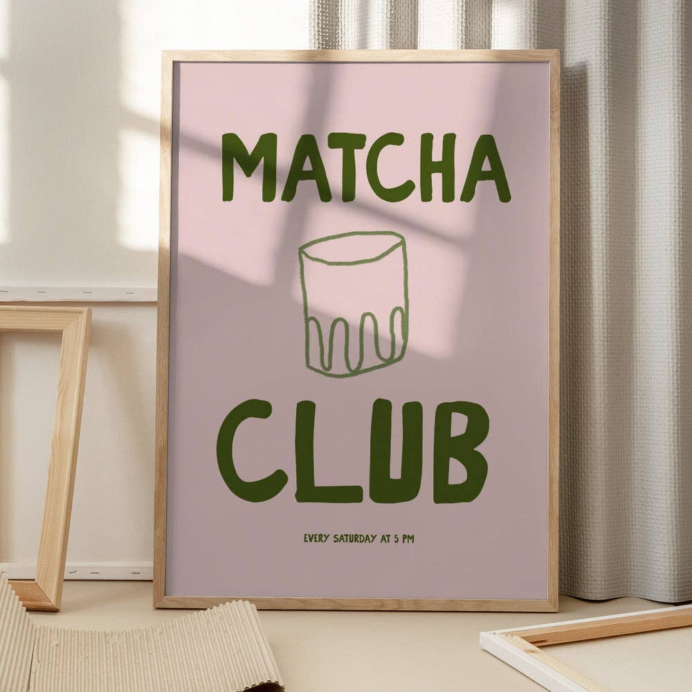 Kunstdruck: Matcha Club (40 x 50cm)