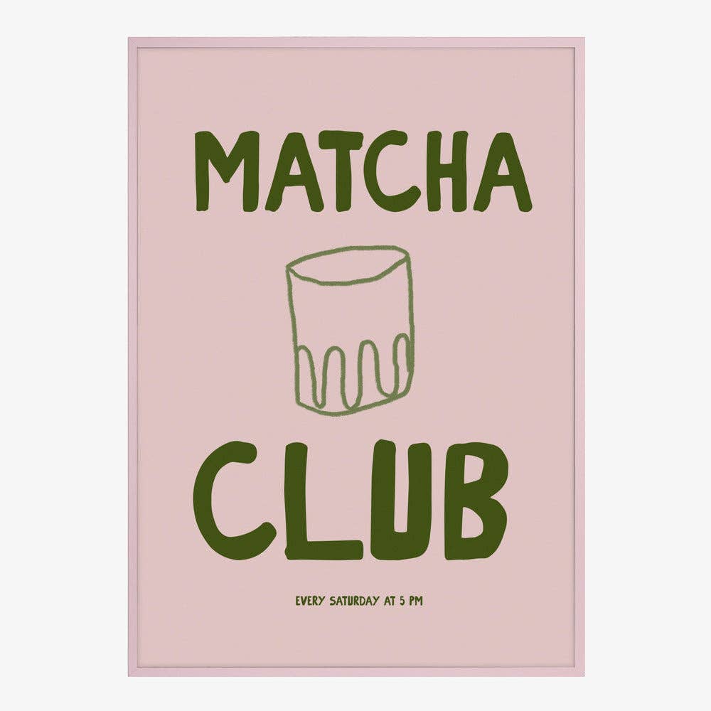 Kunstdruck: Matcha Club (40 x 50cm)