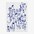 Kunstdruck: Blue Crowd (40x50cm)