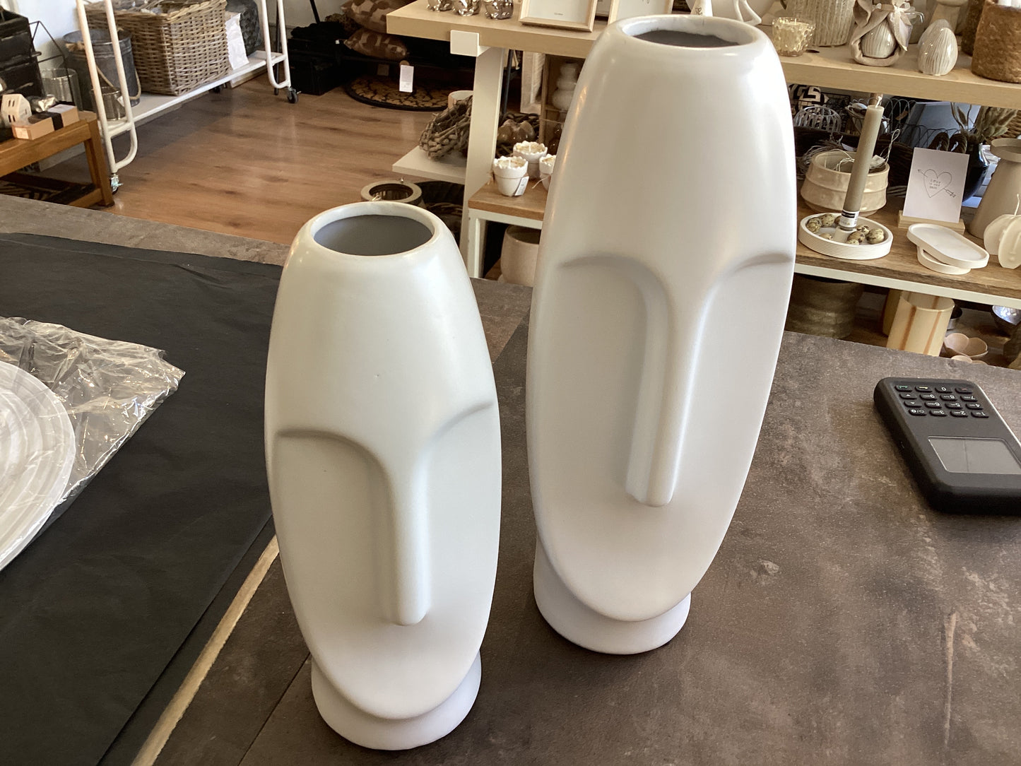 Vase Gesicht klein