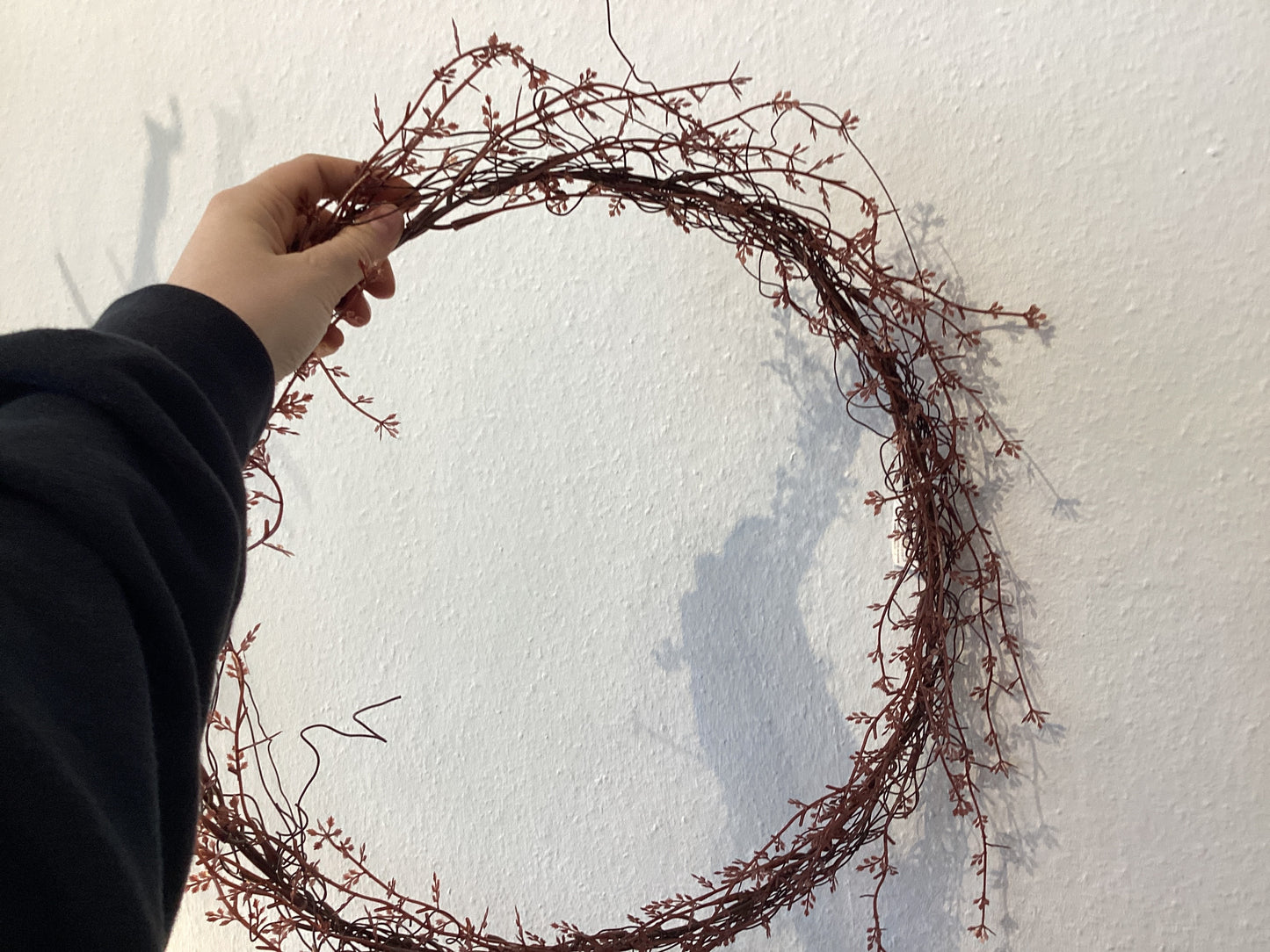 Kranz Kunstblumen lila