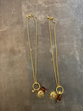 Kette Sonne Stern Anhänger Gold