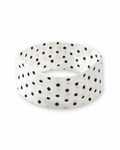 Haarband Polka Dots weiß