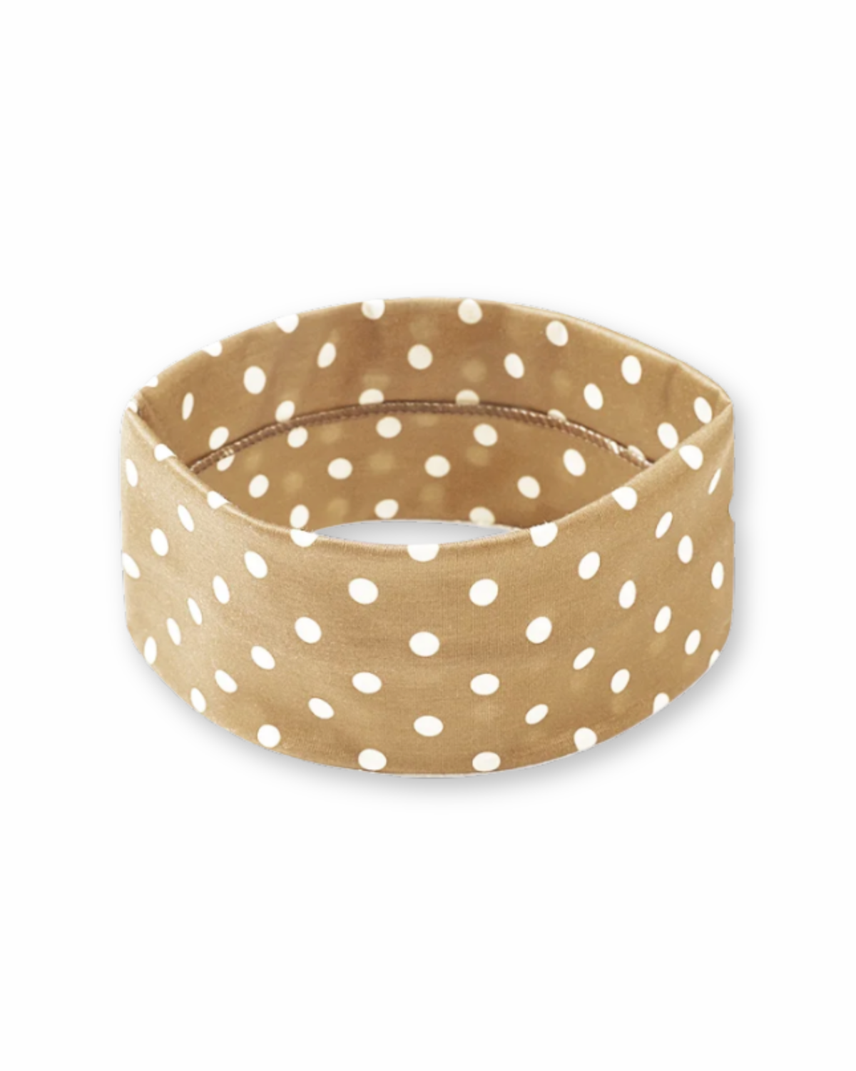 Haarband Polka Dots Braun