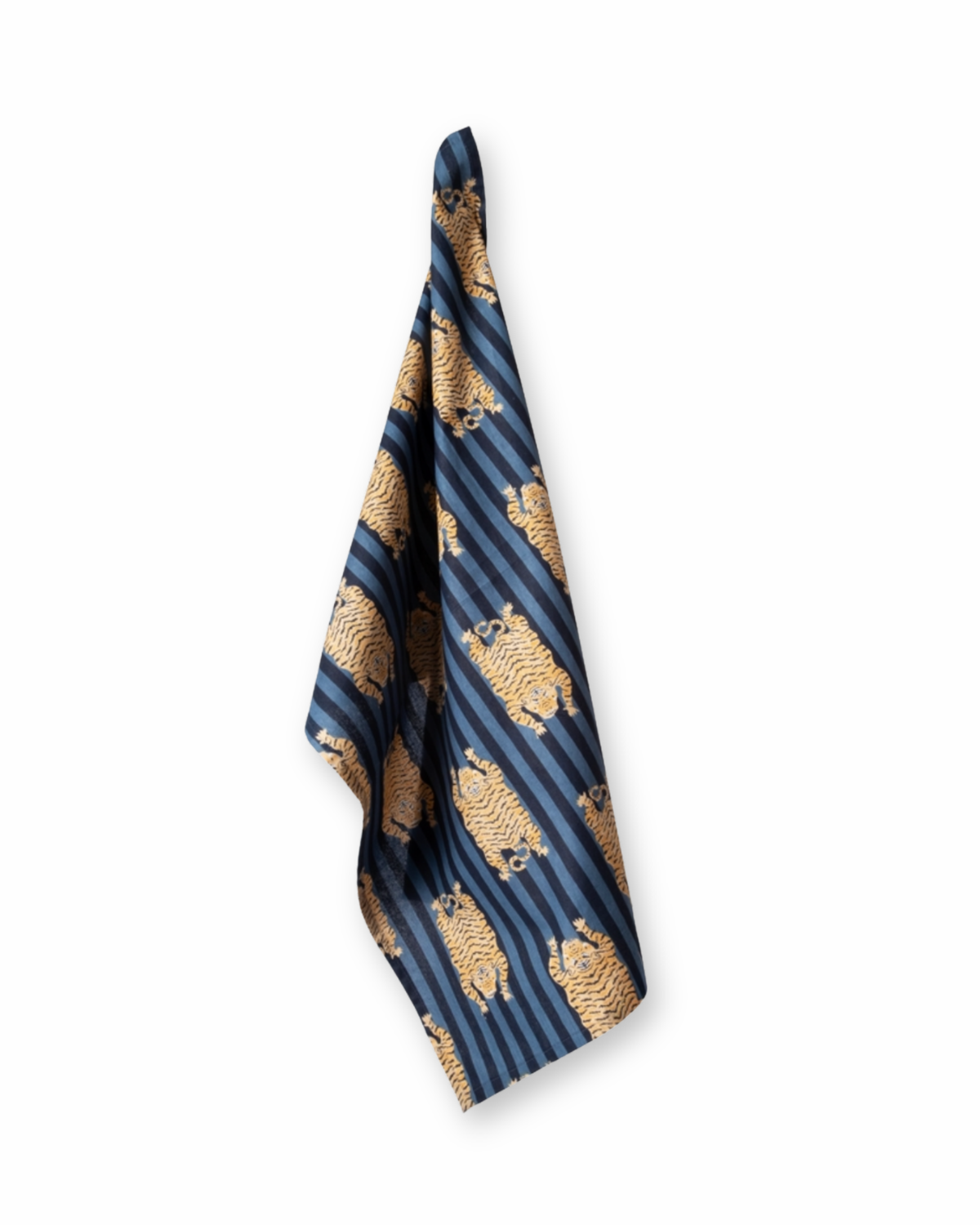 Geschirrhandtuch Tiger blau
