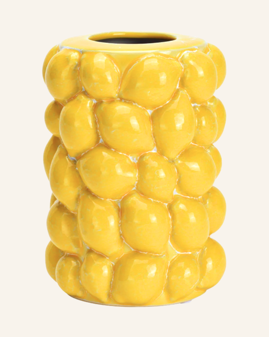 Vase Zitronen