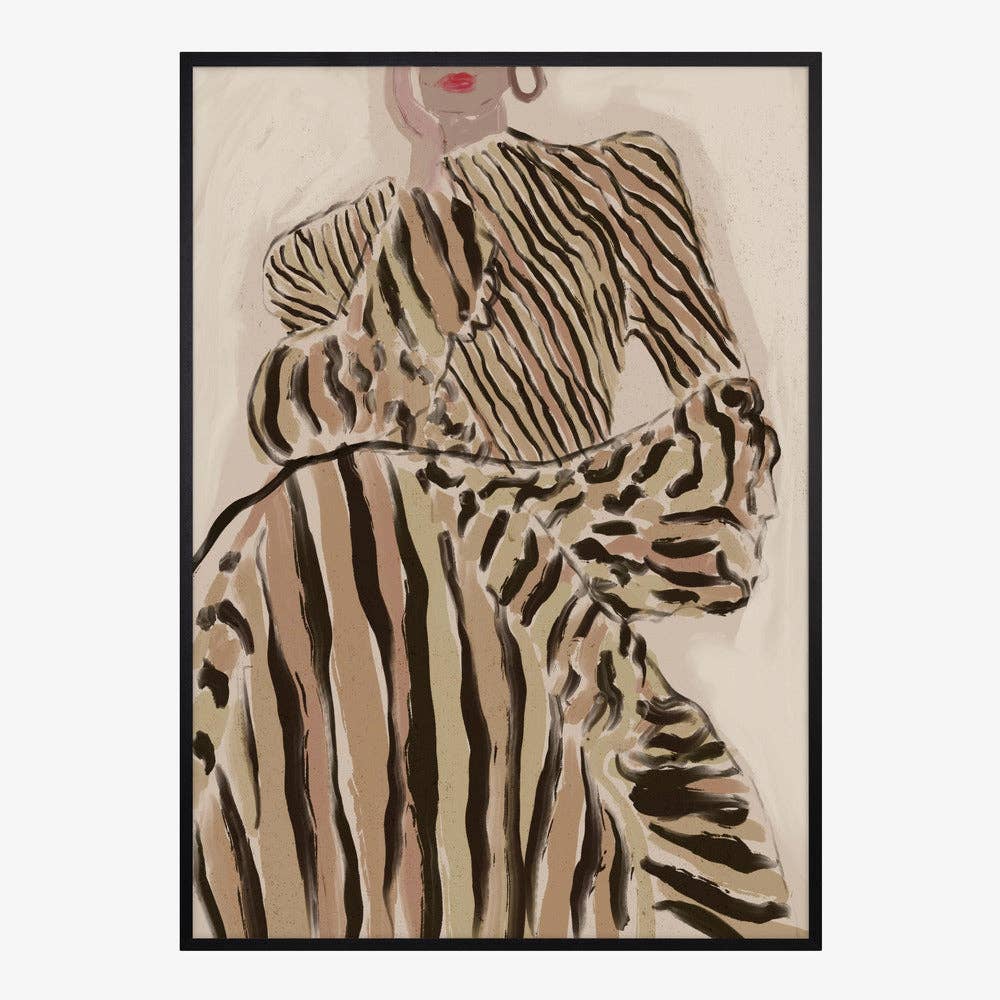 Kunstdruck: Modefigur (40x50cm)
