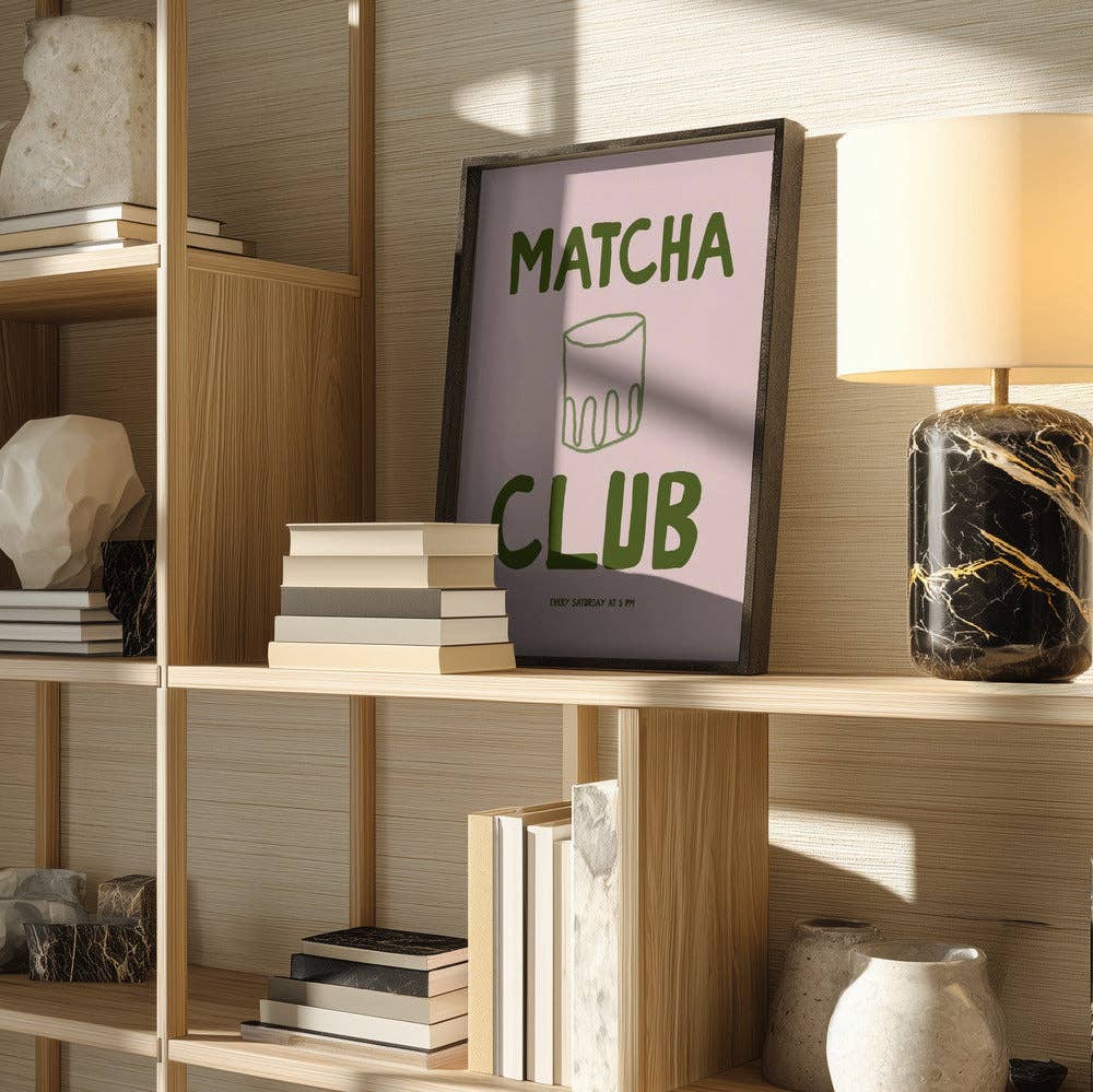 Kunstdruck: Matcha Club (40 x 50cm)