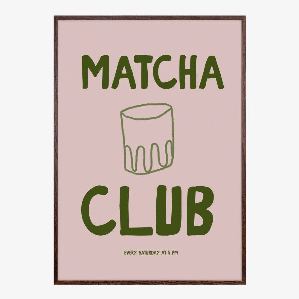 Kunstdruck: Matcha Club (40 x 50cm)