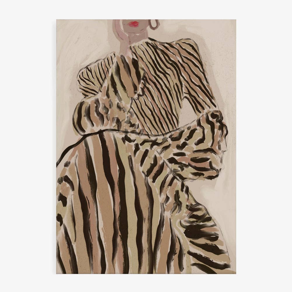 Kunstdruck: Modefigur (40x50cm)
