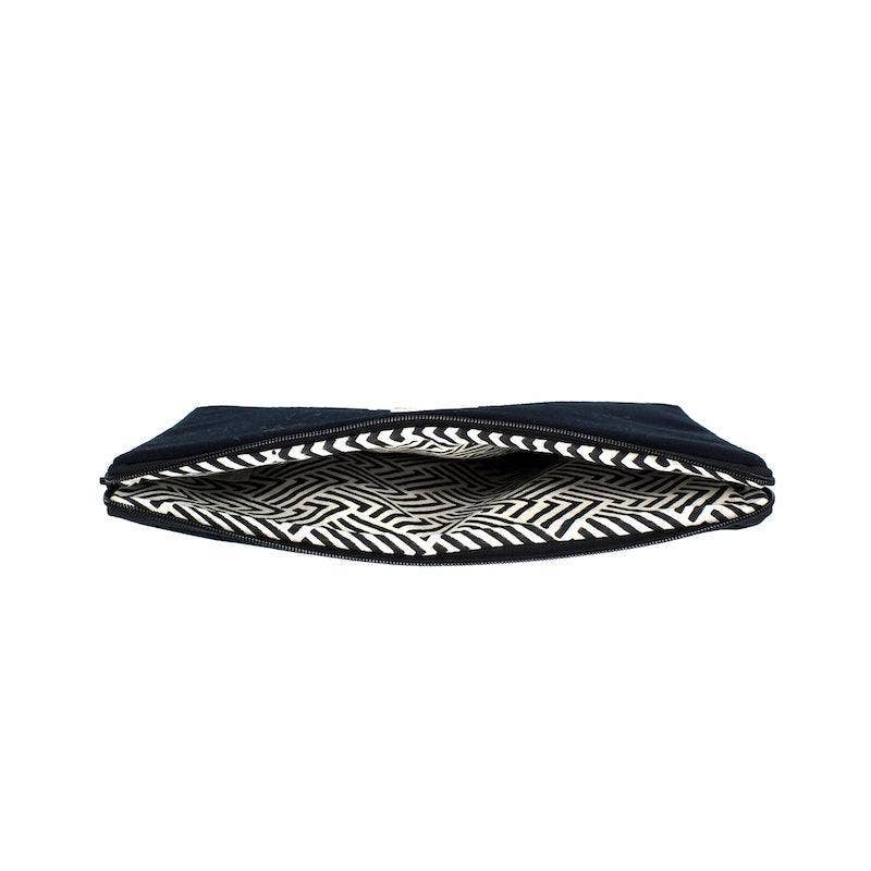 schwarze Laptoptasche von Hindbag (L34 x H24 x 2 cm)