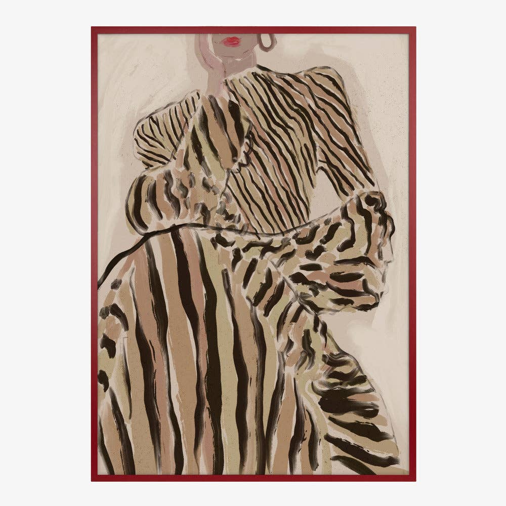 Kunstdruck: Modefigur (50x70cm)
