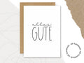 Postkarte "alles GUTE"